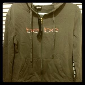 Size small Bebe zip-up hoodie